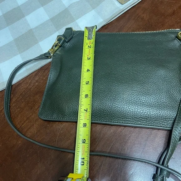 HButler Mighty Purse black pebbled leather crossbody - Picture 7 of 11